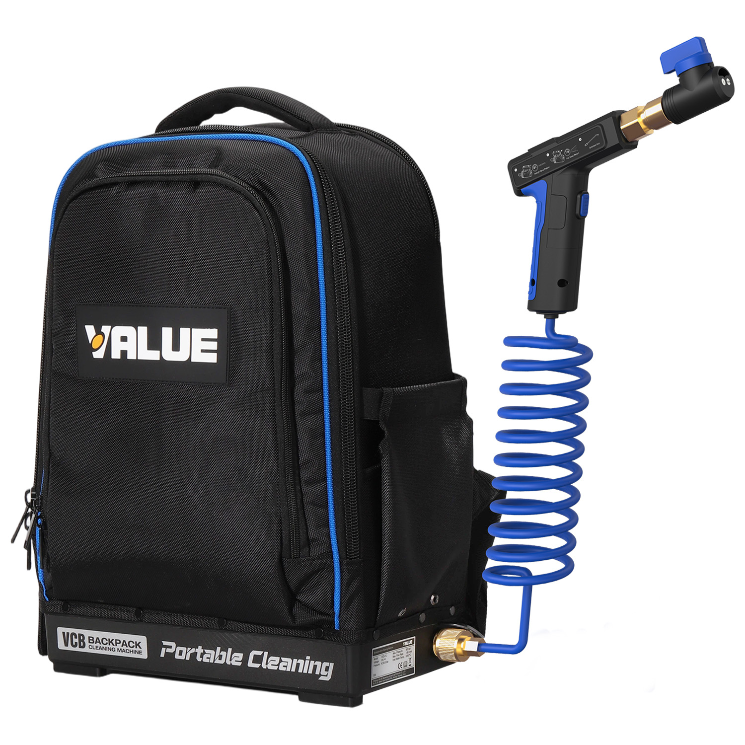 VCB-1S APARAT PORTABIL DE CURATARE AC TIP RUCSAC CU HUSA INCLUSA